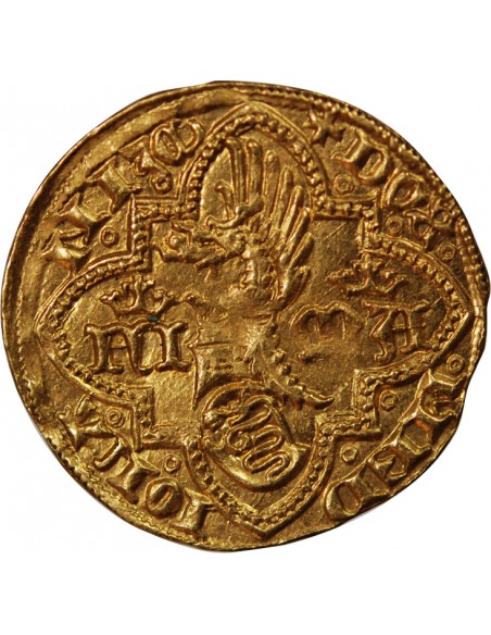 ITALIE, DUCHE DE MILAN, PHILIPPE MARIA VISCONTI - DUCAT D'OR 1412 / 1447