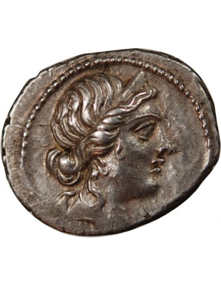 CESAR - DENIER ARGENT 47 / 46 AV JC ROME