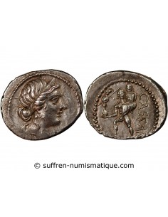 CESAR - DENIER ARGENT 47 / 46 AV JC ROME