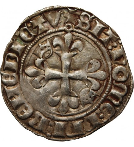 CHARLES VI LE FOU ﻿- GROS Dit " Florette " PARIS 1380 / 1422﻿