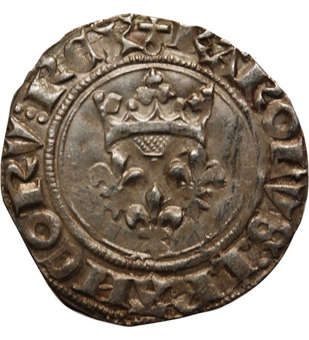 CHARLES VI LE FOU ﻿- GROS Dit " Florette " PARIS 1380 / 1422﻿