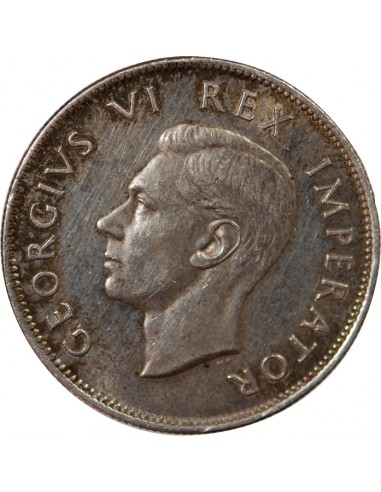 AFRIQUE DU SUD, GEORGES VI - 2 1/2 SHILLINGS ARGENT 1940