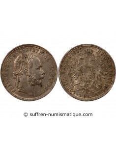 AUTRICHE, FRANÇOIS-JOSEPH Ier - FLORIN ARGENT 1888