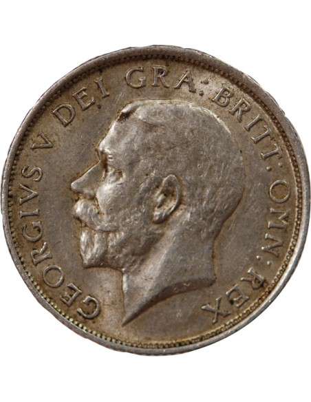 GRANDE-BRETAGNE, GEORGES V - SHILLING ARGENT 1915