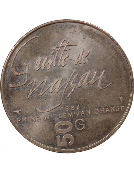 PAYS-BAS, BEATRIX - 50 GULDEN ARGENT 1984