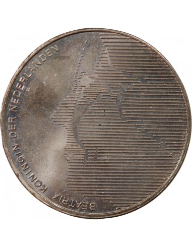 PAYS-BAS, BEATRIX - 50 GULDEN ARGENT 1984