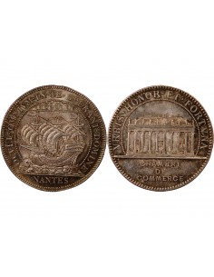 CHAMBRE DE COMMERCE DE NANTES - JETON ARGENT 2