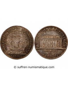 CHAMBRE DE COMMERCE DE NANTES - JETON ARGENT