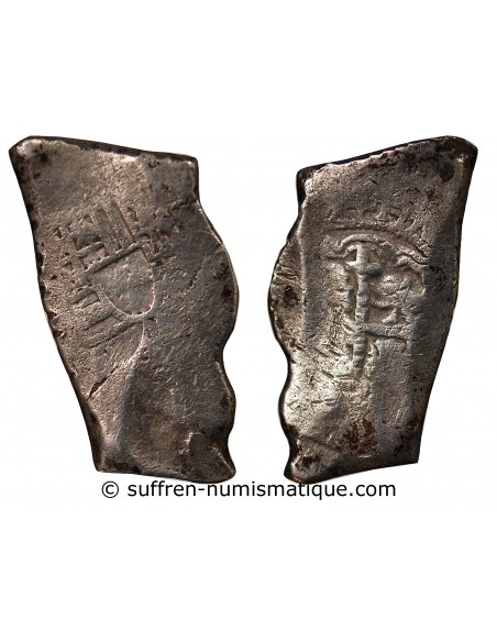 MEXIQUE, PHILIPPE II, III, IV - COB 8 REALES ARGENT 1555 / 1565 - MONNAIE DE PIRATE