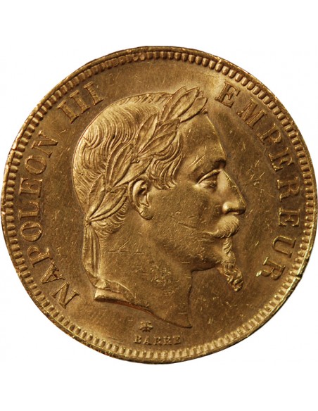 NAPOLEON III - ﻿100 FRANCS OR 1862 A PARIS﻿