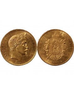 NAPOLEON III - ﻿100 FRANCS OR 1862 A PARIS﻿ 2