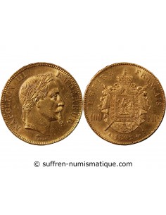 NAPOLEON III - ﻿100 FRANCS OR 1862 A PARIS﻿