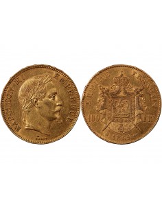NAPOLEON III - ﻿100 FRANCS OR 1869 A PARIS 2