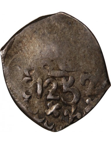 MAROC, ABDERRAHMANE - 1 DIRHAM ARGENT 1252 (1837)